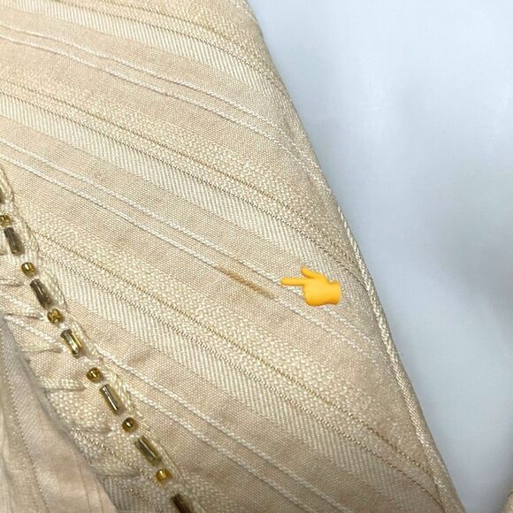 TILL THE END Beaded Blazer M - Picture 7 of 13